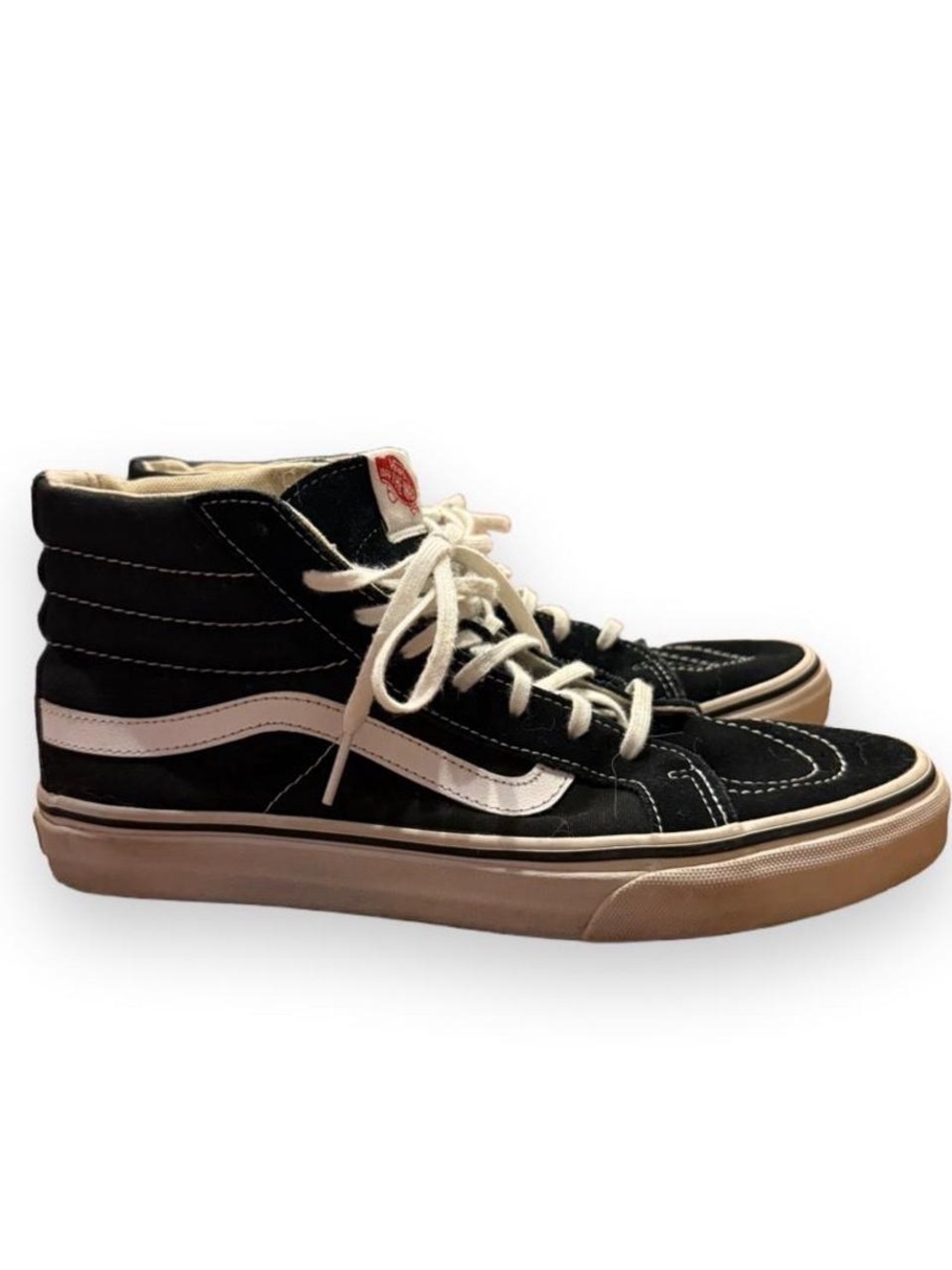 Vans Sk8-Hi Black White High Top Sneakers Men’s 8 Women’s 9.5